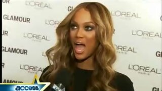 Tyra Banks at Glamour Women Of The Year