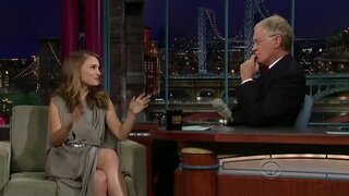 Natalie Portman Sexy on The Late Show with David Letterman