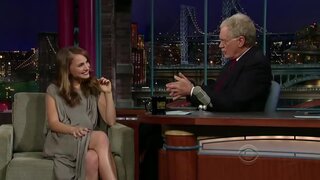 Natalie Portman Sexy on The Late Show with David Letterman