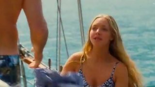 Amanda Seyfried in swimsuit and Cleavage in Mamma Mia