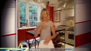 Faith Hill shows off her body for Oprah