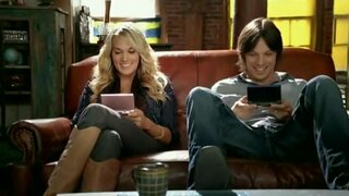 Carrie Underwood Nintendo DS ad