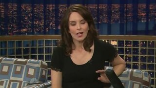 Tina Fey on Late Night with Conan OBrien