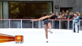 Emily Hughes Performing on the Today Show