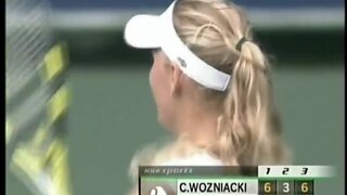 Caroline Wozniacki Winning Japan Open