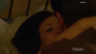Lindsay Price in sexy Underwear on Lipstick Jungle s02e03