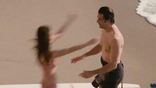 Michelle Minjung Kim Naked on beach in Sex And The City Movie