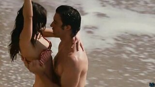 Michelle Minjung Kim Naked on beach in Sex And The City Movie