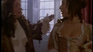 Alex Kingston Cleavage and Nudity Compilation in Moll Flanders