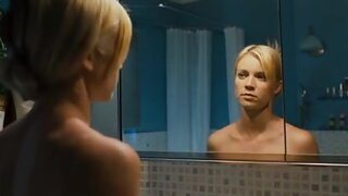 Amy Smart Topless and Nude in Bath Tub from Mirrors