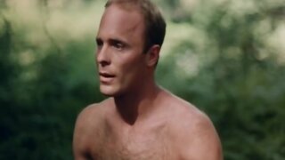 Amy Ingersoll Undressed outside in Knightriders