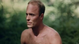 Amy Ingersoll Undressed outside in Knightriders