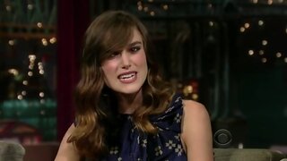 Keira Knightley on The Late Show with David Letterman