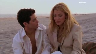 Blake Lively in Bra and tiny shorts on Gossip Girl