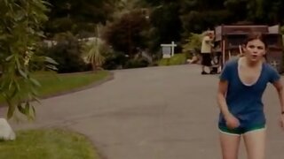 Ginnifer Goodwin topless sunbathing in Birds Of America