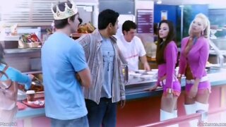 Tamara Whelan Flashing her Breasts in Bachelor Party Vegas