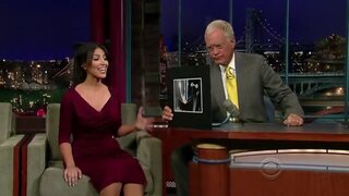 Kim Kardashian on The Late Show with David Letterman