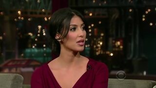 Kim Kardashian on The Late Show with David Letterman