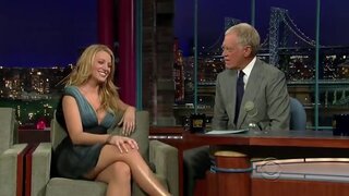 Blake Lively on The Late Show with David Letterman