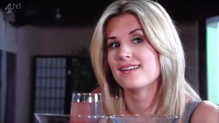 Sarah Jayne Dunn Leggy and Cleavage on Hollyoaks