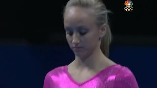 Nastia Liukin Exhibition Routine on the Beam