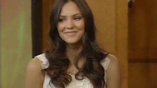 Katharine McPhee on Live with Regis and Kelly