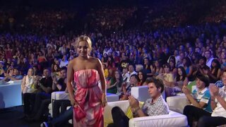 Hayden Panettiere at the Teen Choice Awards 2008