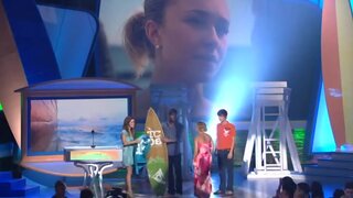 Hayden Panettiere at the Teen Choice Awards 2008
