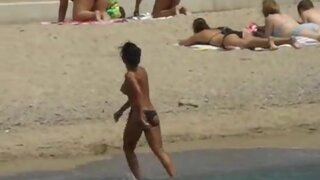 Nereide Gallardo Topless at the sea