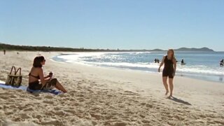 Leah Vanderberg in Bikini from East of Everything