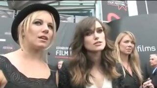 Keira Knightley and Sienna Miller at Edinburgh Film Festival Opening