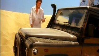 Sandy Moelling in Bikini and Wet T-Shirt