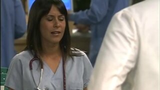 Finola Hughes showing some Cleavage on General Hospital