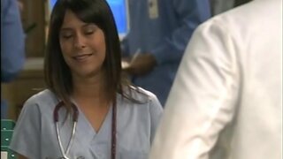 Finola Hughes showing some Cleavage on General Hospital
