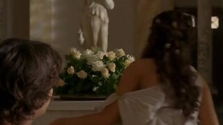 Stephanie Leonidas showing skin in Empire