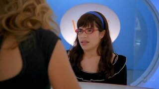 Becki Newton Cleavage on Ugly Betty S2e14