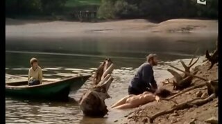 Linda Hardy Nude lying in sand