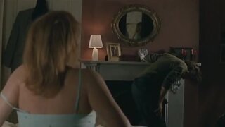Miranda Richardson topless from behind in Puffball