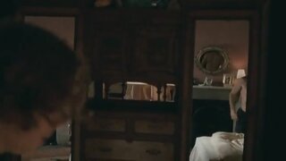 Miranda Richardson topless from behind in Puffball