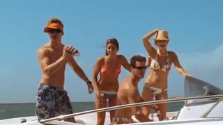 Clementine Heath and Ashley Cheadle in Bikinis from Fools Gold