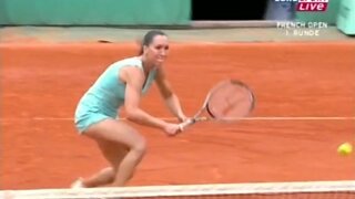 Jelena Jankovic Camel Toe at Roland Garros French Open