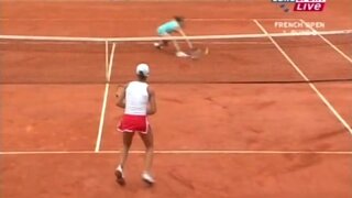 Jelena Jankovic Camel Toe at Roland Garros French Open