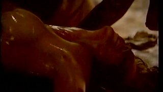Kathy Shower amazing body getting lubed by the natives
