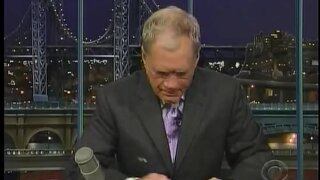 Kristin Davis on David Letterman