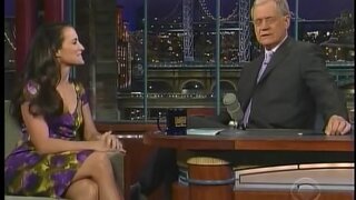 Kristin Davis on David Letterman