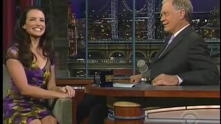 Kristin Davis on David Letterman