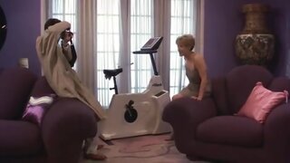 Carrie Fisher quick, floppy down-blouse in Loverboy