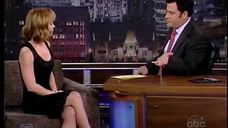 Christina Ricci interviewed on Jimmy Kimmel Live