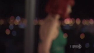 Klara Lisy in Underwear in Canal Road episode 3