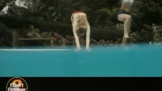 Evan Rachel Wood diving into pool in The Life Before Her Eyes